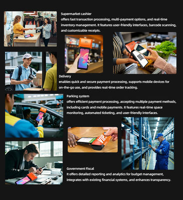 ISO9001 Certified Handheld POS Terminal with QR Code Payment and Customizable OS Android 14 Mobile POS System